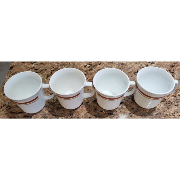 Corelle by Corning Cinnamon Or Chestnut Pattern (Set of 4) Mugs - Picture 9 of 16